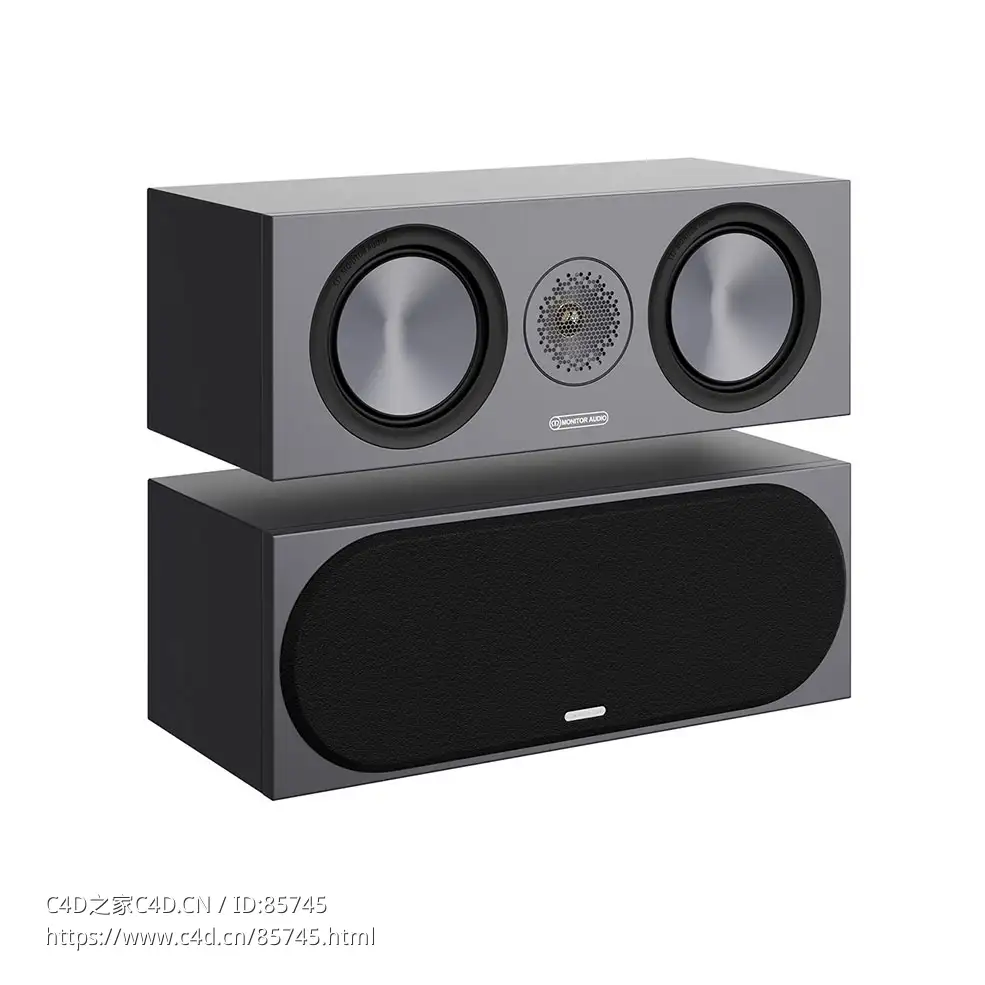 猛牌音响铜系列6G C150音箱音响设备3D模型素材下载Bronze Series 6G C150 Speakers by