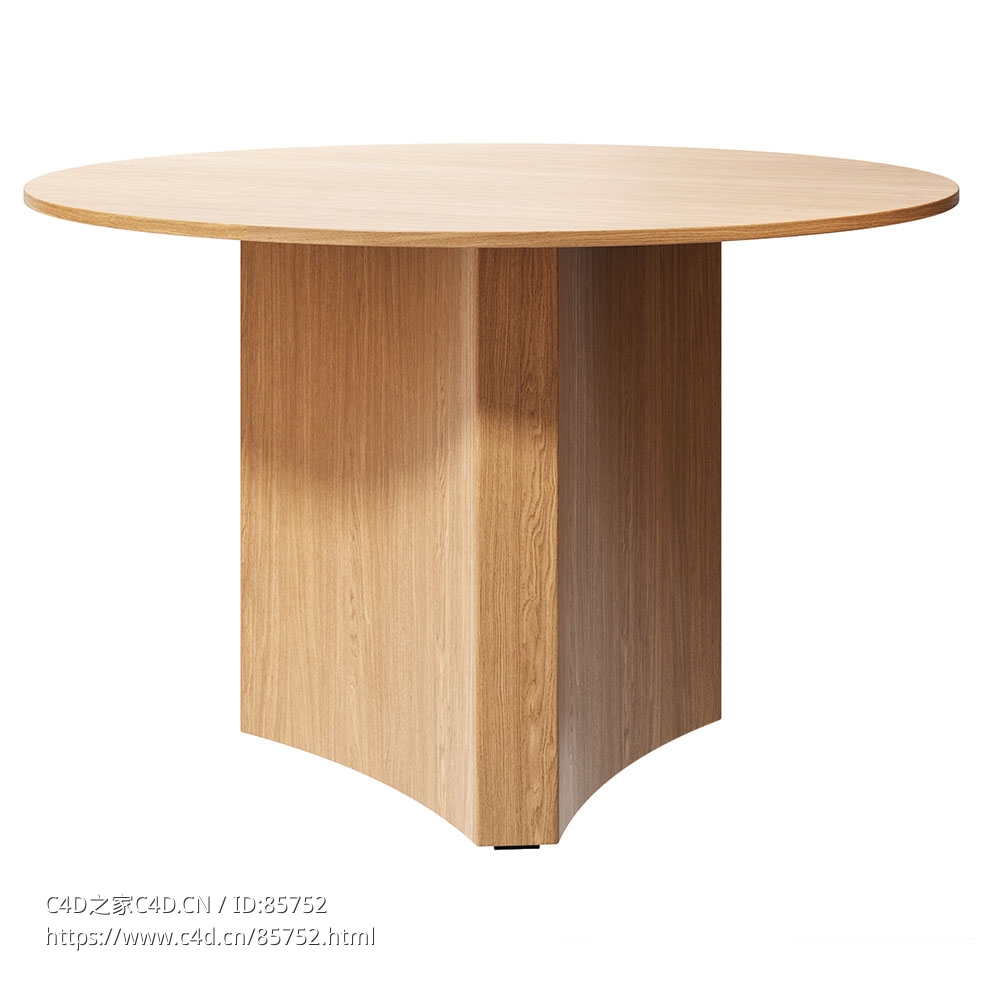诺曼哥本哈根布埃餐桌现代餐桌3D模型素材下载Bue Dining Table by Normann Copenhagen - C4D之家 - 0578.jpg