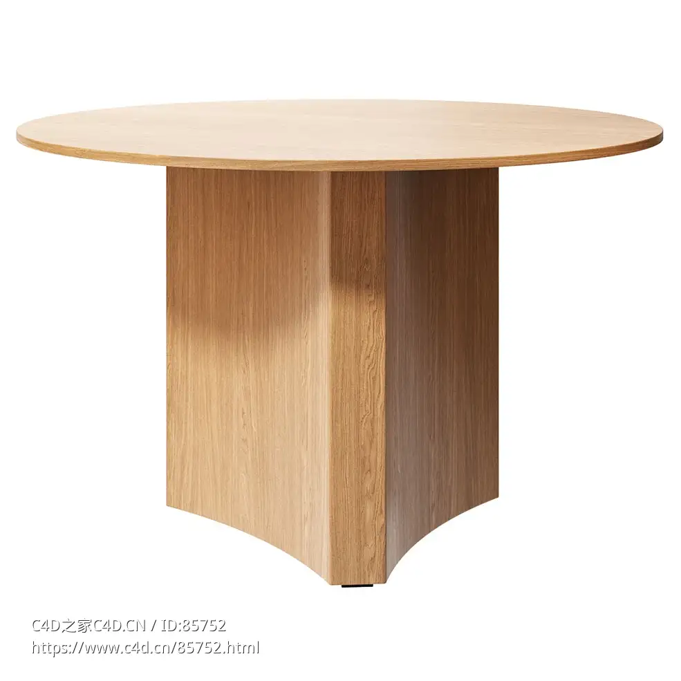 诺曼哥本哈根布埃餐桌现代餐桌3D模型素材下载Bue Dining Table by Normann Copenhagen - C4D之家 - 0578.jpg
