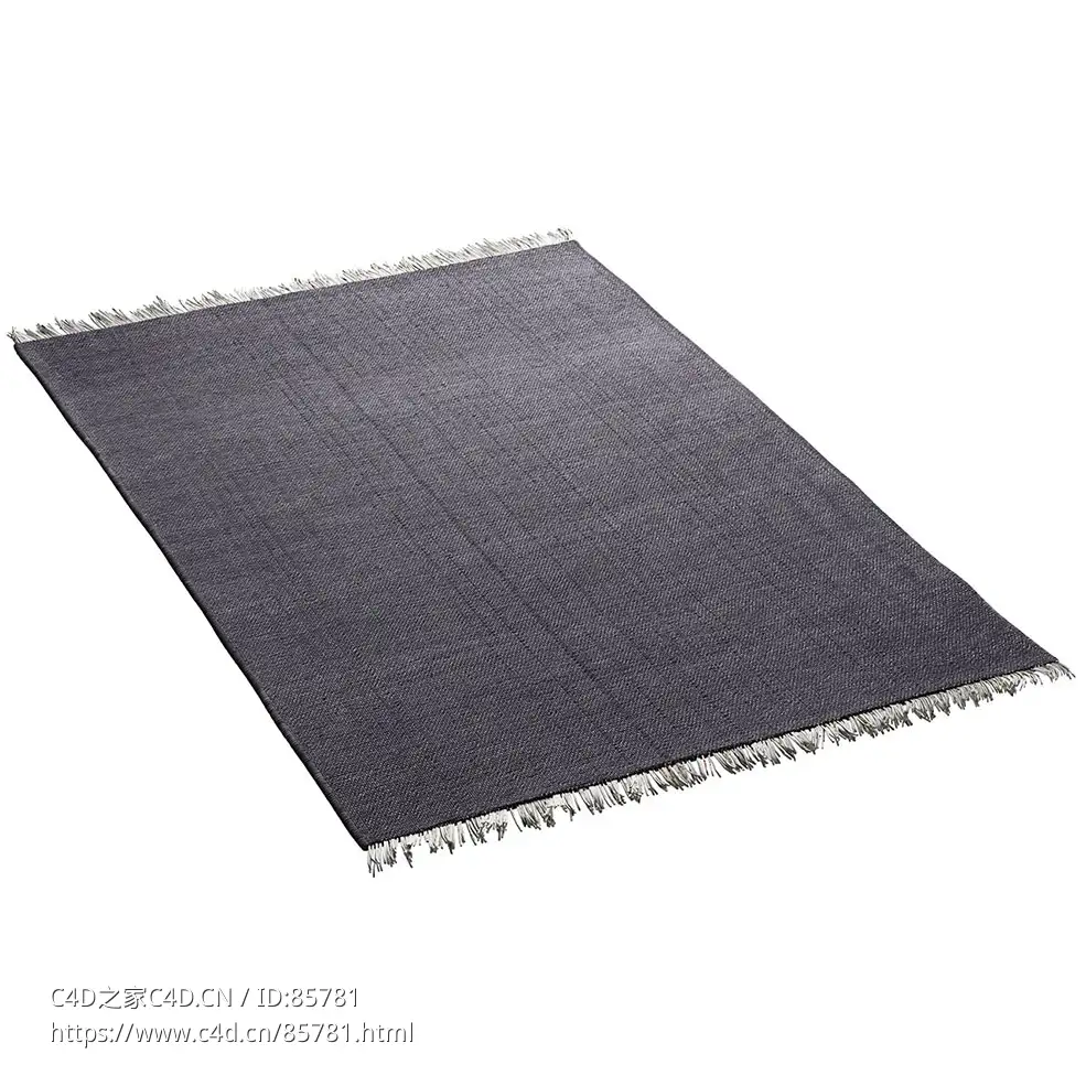 游牧者石墨糖纸地毯3D模型素材下载Candy Wrapper Rug Graphit by Nomad