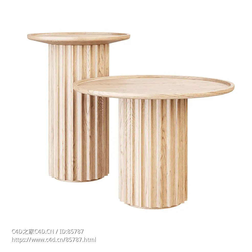戴尔意大利柱头咖啡桌3D模型素材下载Capitello Coffee Table by Dale Italia - C4D之家 - 0613.jpg