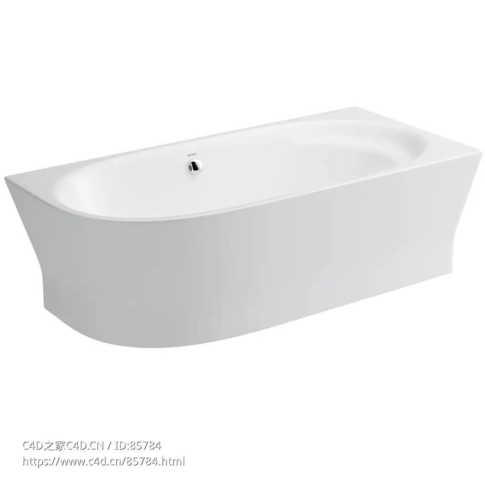 杜拉维特角落浴缸3D模型素材下载Cape Cod Bathtub Corner by Duravit - C4D之家 - 0610.jpg