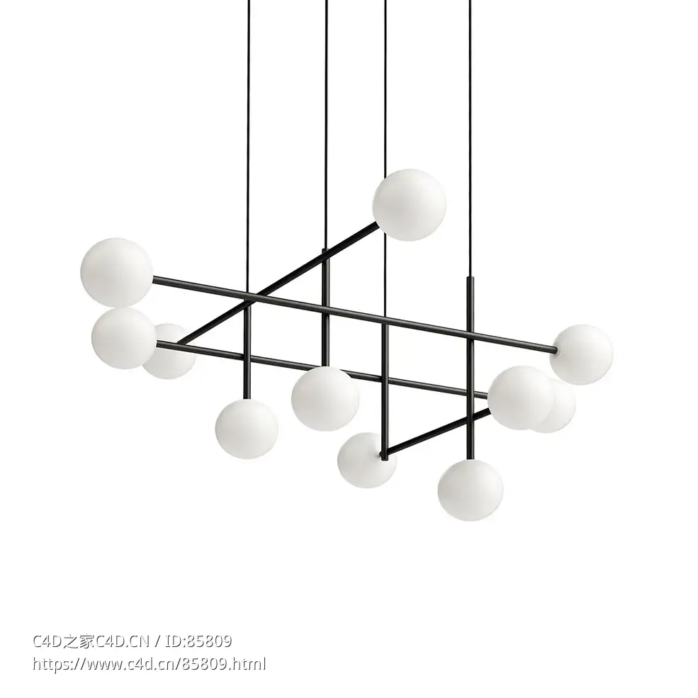 曼特拉7630吊灯3D模型素材下载Cellar 7630 Pendant Light by Mantra - C4D之家 - 0635.jpg