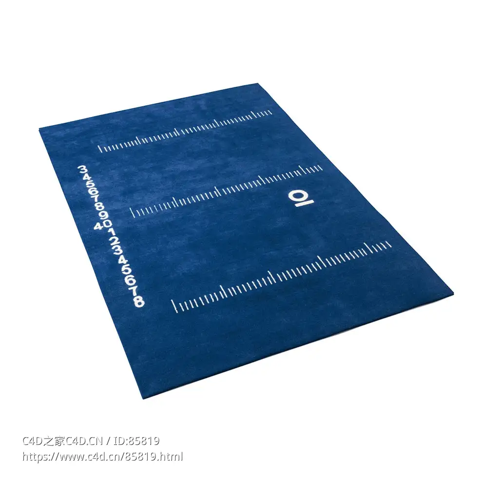经典厘米地毯3D模型素材下载Centimetre Rug by ClassiCon