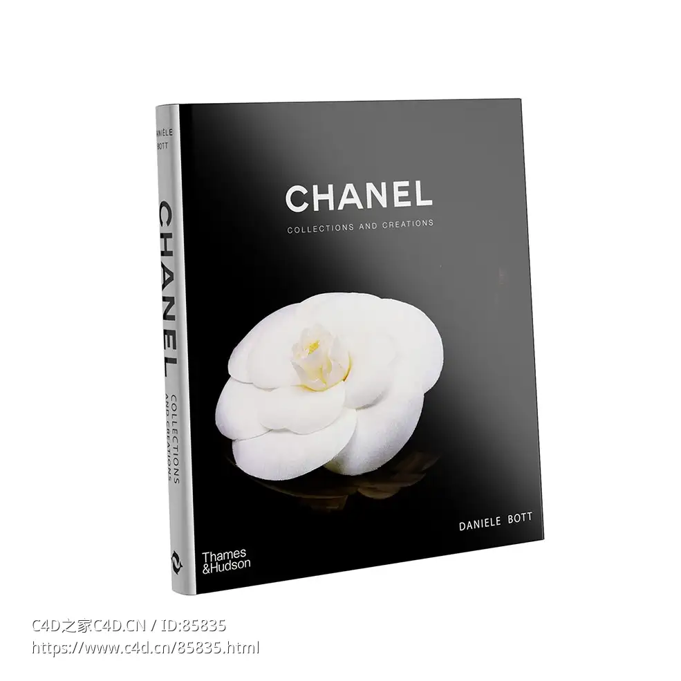 香奈儿系列与创作画册3D模型素材下载Chanel Collections and Creations Book by Thame