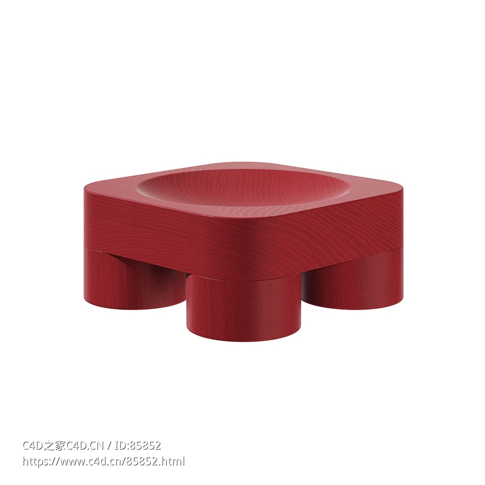 诺曼哥本哈根小号肥胖碗3D模型素材下载Chub Bowl Small by Normann Copenhagen