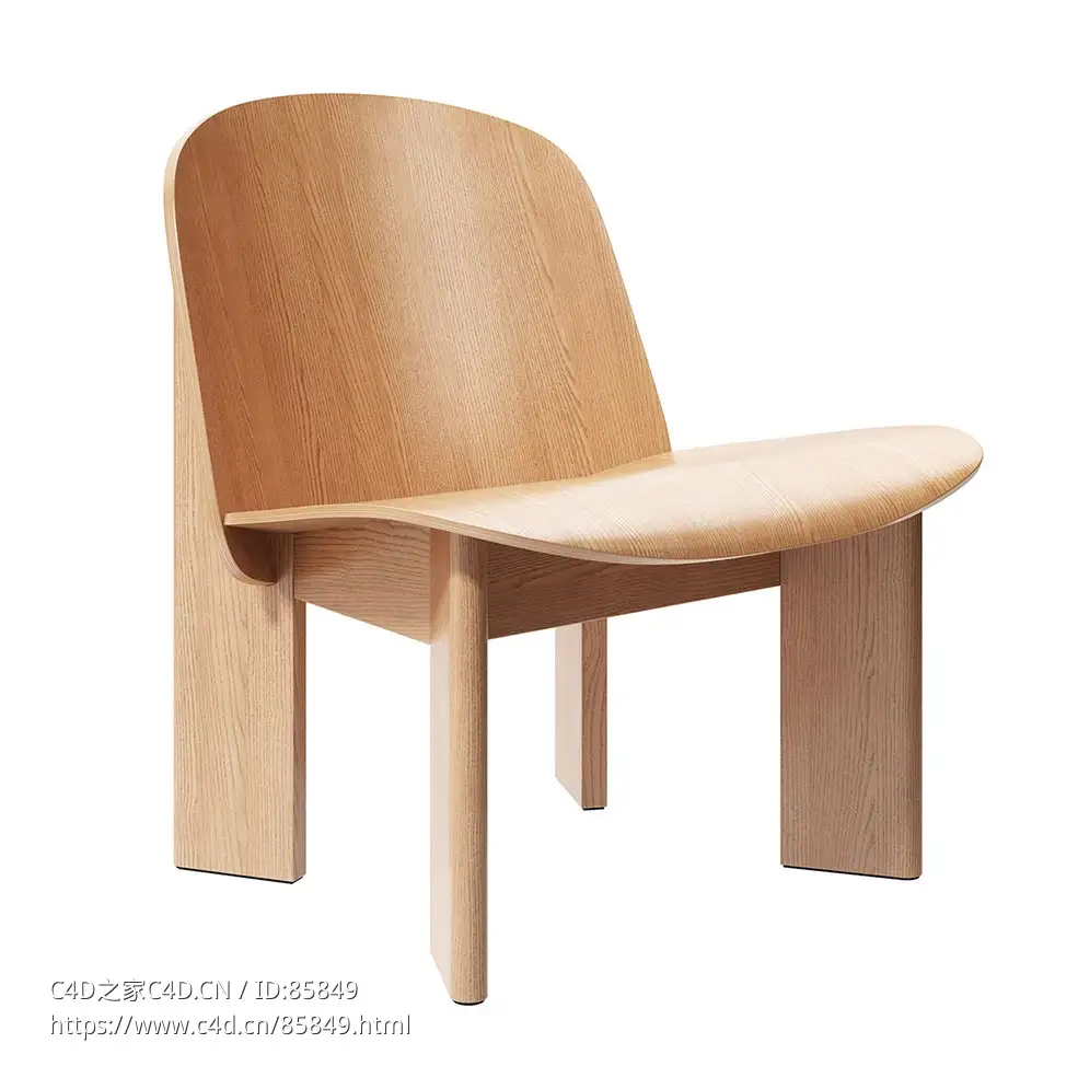 HAY凿形休闲椅3D模型素材下载Chisel Lounge Chair by Hay - C4D之家 - 0675.jpg