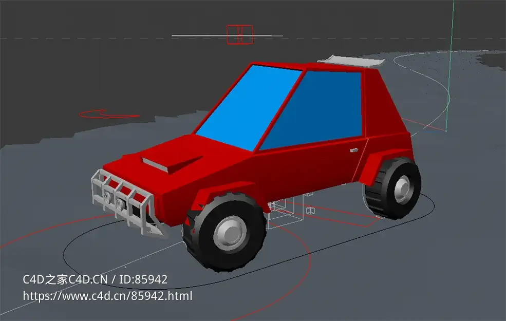 C4D汽车3D模型绑定动画工程 专业级汽车动画制作解决方案 多版本兼容Car Rig for C4D V032 Animation_Reference - C4D之家 - 截屏2025-03-16-下午8.53.04.jpg