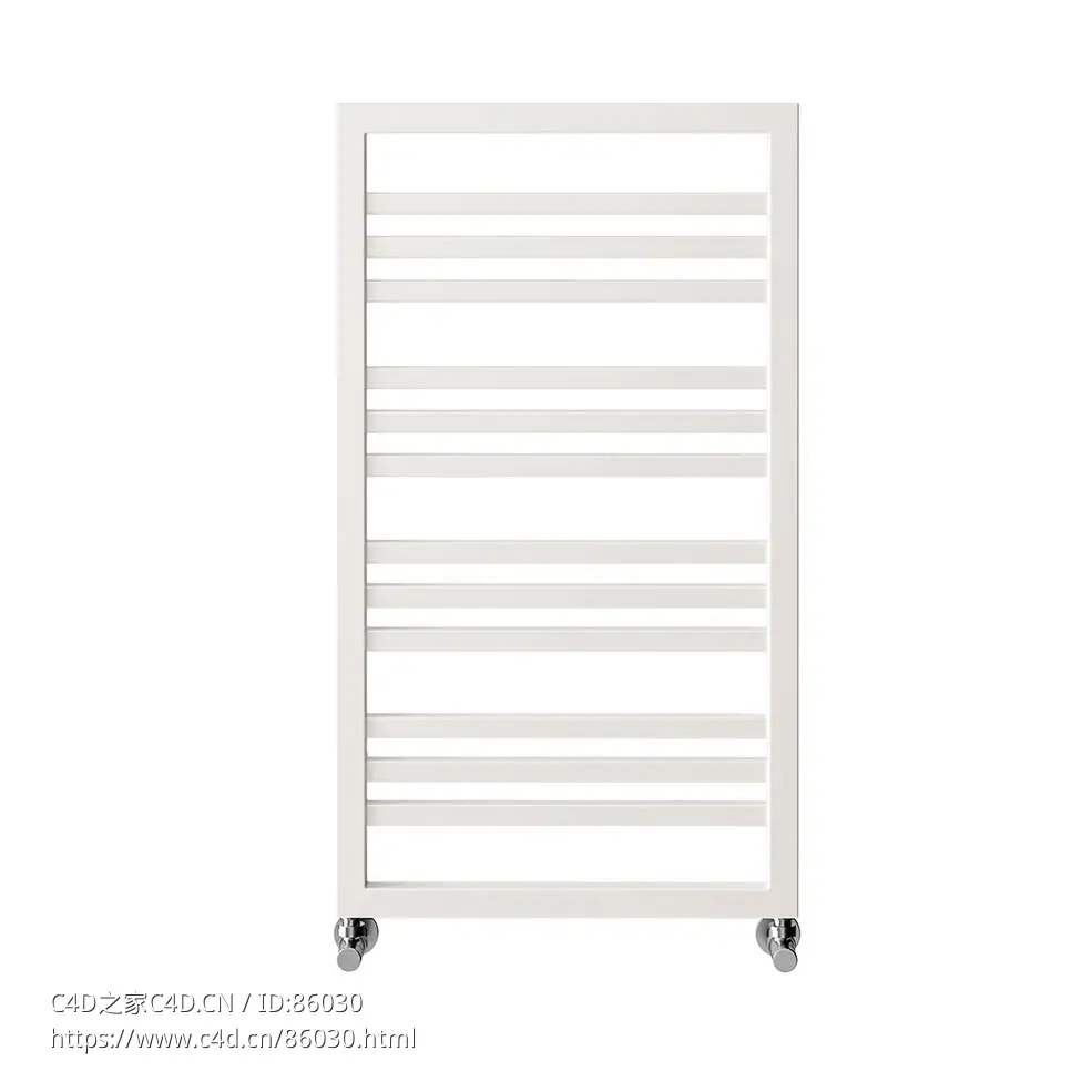 Caleido经典881方形暖气毛巾架3D模型素材下载Classsic 881 Tower Quadro Towel Warmer