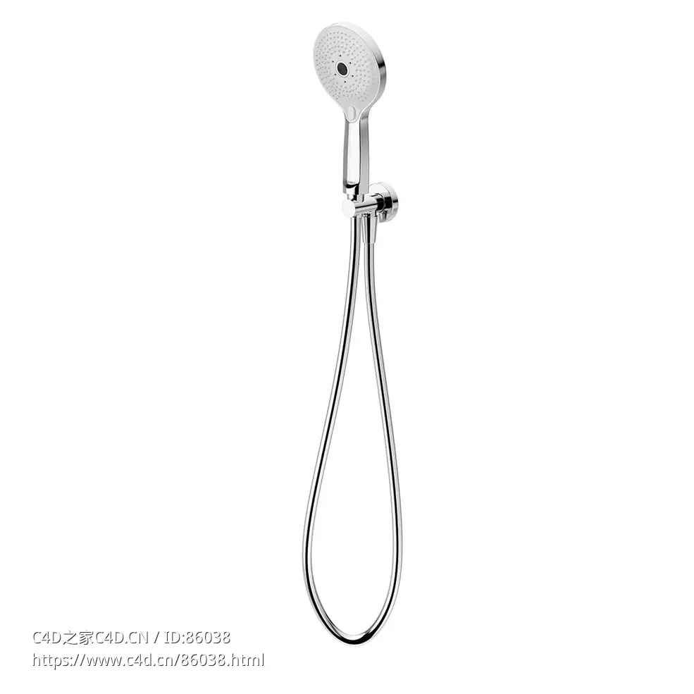 Duravit克里克120手持花洒3D模型素材下载Click 120 Hand Shower by Duravit