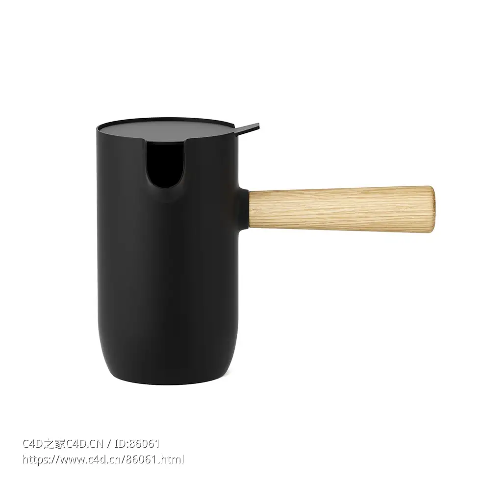 Stelton领口系列奶壶3D模型素材下载Collar Milk Jug by Stelton