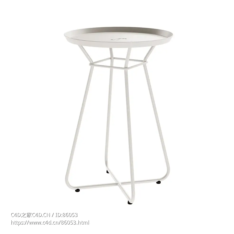 Freifrau室内外小型咖啡桌3D模型素材下载Coffee Table In and Outdoor Small by Freif
