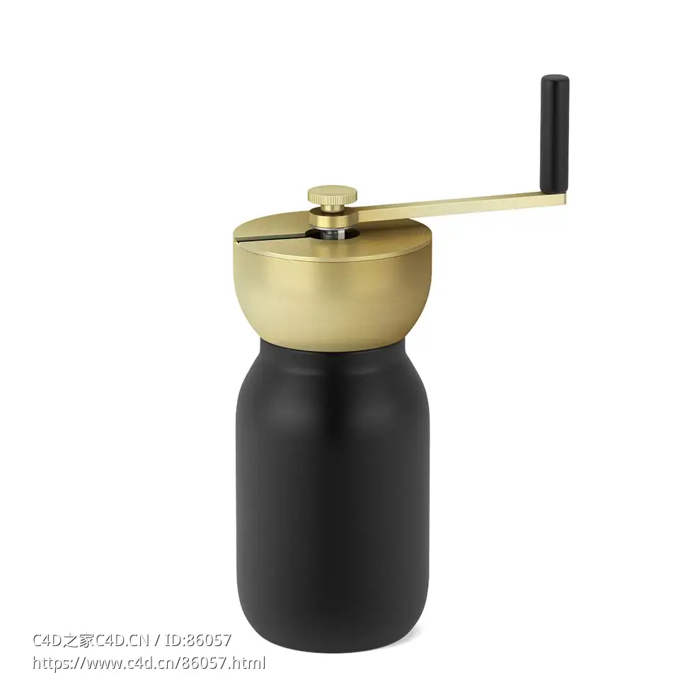 Stelton领口系列咖啡研磨机3D模型素材下载Collar Coffee Grinder by Stelton