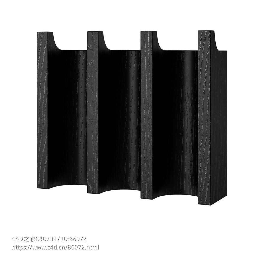 Kristina Dam Studio立柱衣帽架3D模型素材下载Column Coat Rack by Kristina Dam Stud