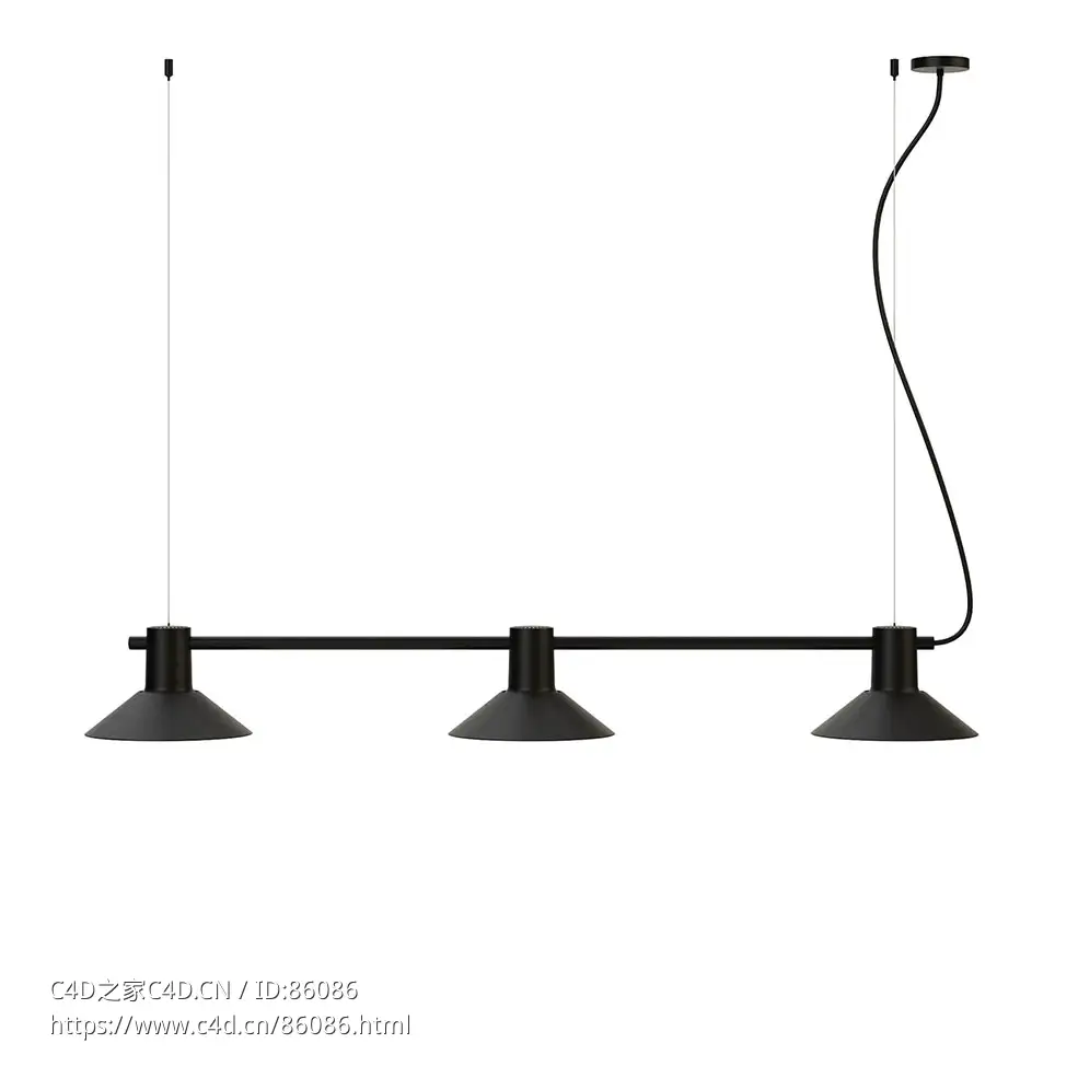 Zero构成系列大号金属罩轨道吊灯3D模型素材下载Compose Rail Pendant Light Large Met - C4D之家 - 0768.jpg