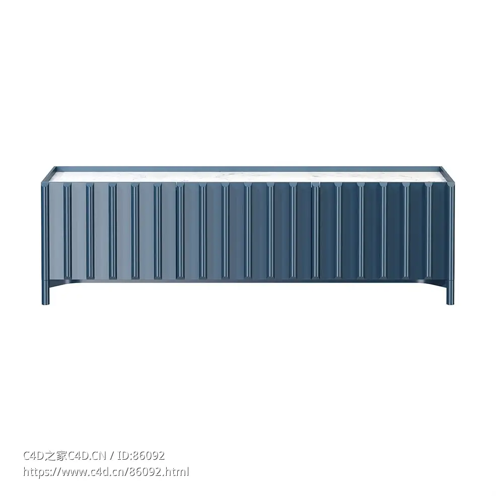 Miniforms 184容器边柜3D模型素材下载Container Sideboard 184 by Miniforms
