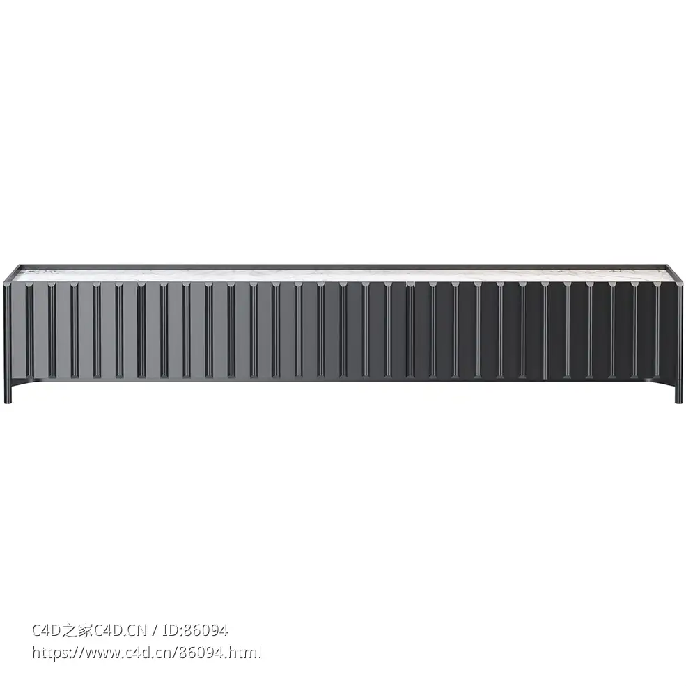 Miniforms 304容器边柜3D模型素材下载Container Sideboard 304 by Miniforms