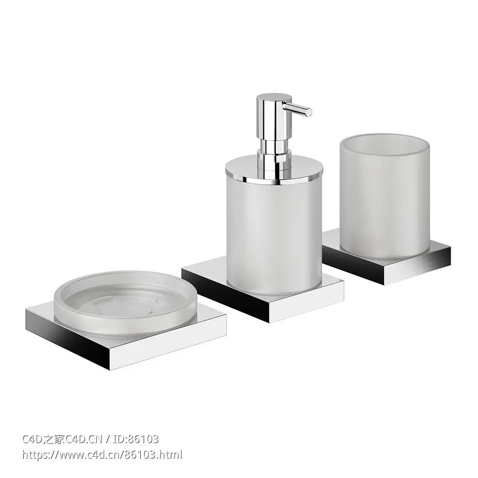 Decor Walther合约系列肥皂牙刷杯3D模型素材下载Contract Soap and Toothbrush Tumble - C4D之家 - 0785.jpg
