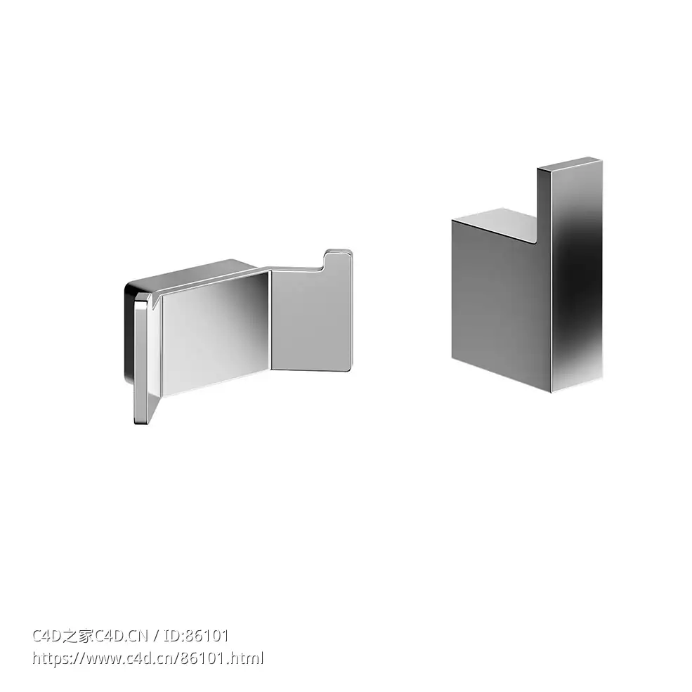 Decor Walther合约系列挂钩3D模型素材下载Contract Hook by Decor Walther - C4D之家 - 0783.jpg