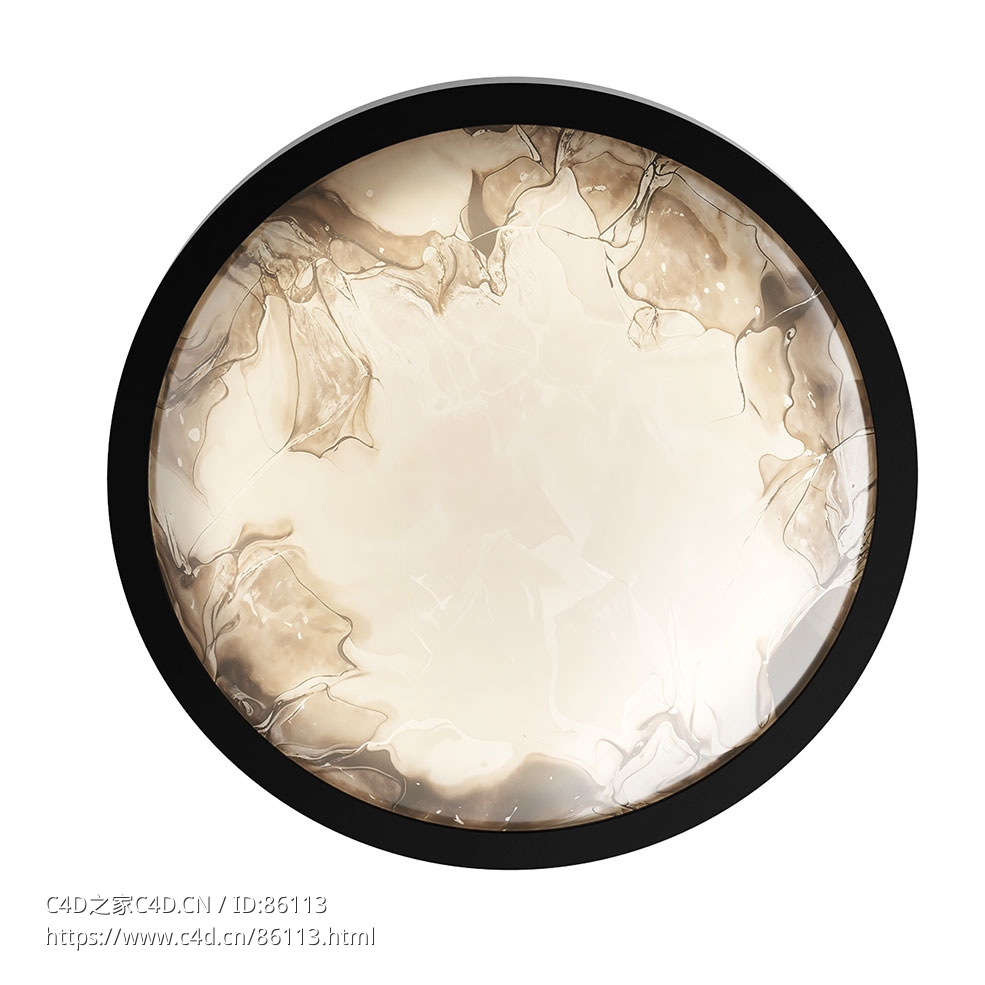 Brokis M-PC1357凸面壁灯3D模型素材下载Convex Wall Lamp M PC1357 by Brokis - C4D之家 - 0795.jpg