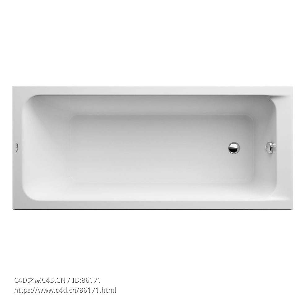 D-Code浴缸 (卫浴设备)3D模型素材下载D-Code Bathtub by Duravit - C4D之家 - 0853.jpg