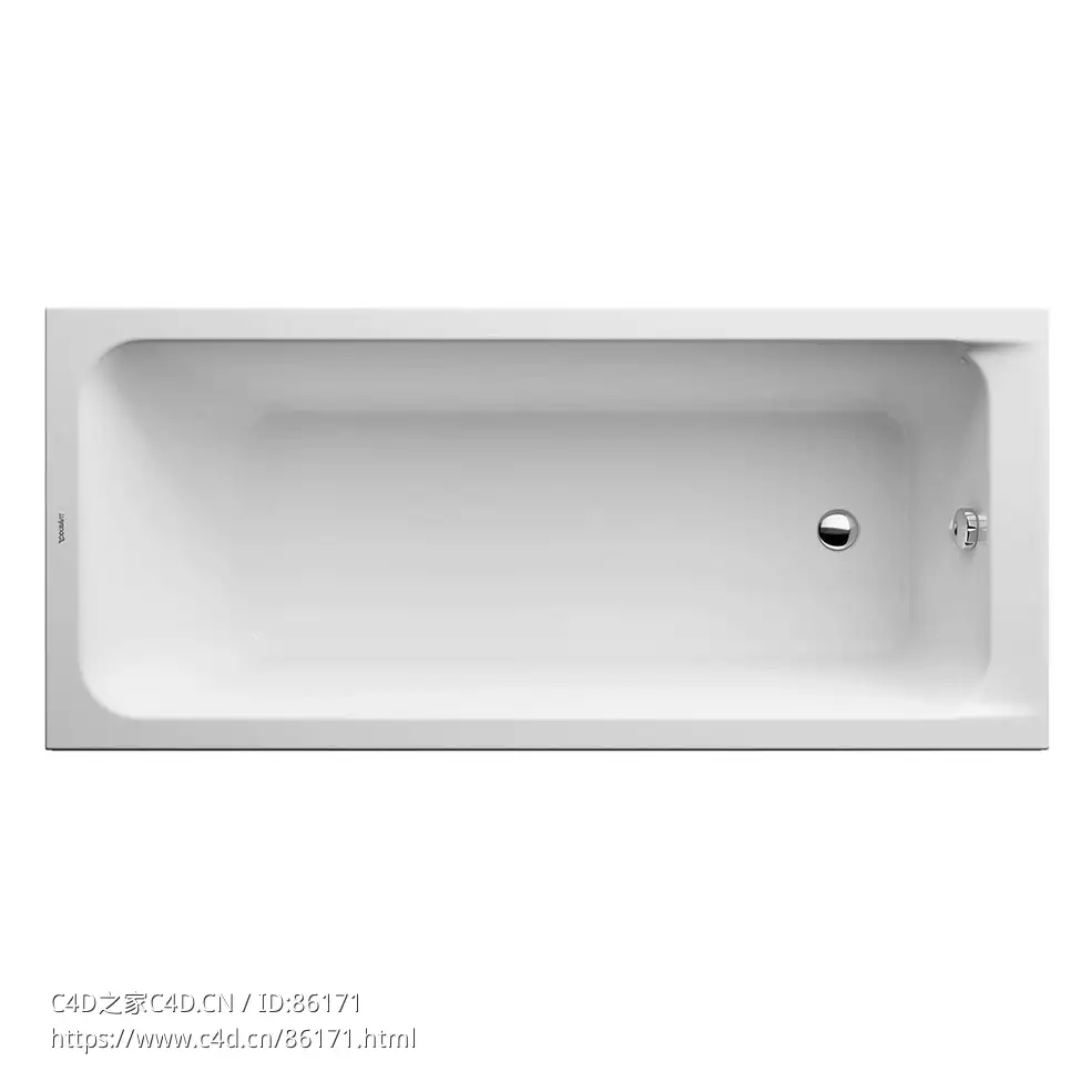 D-Code浴缸 (卫浴设备)3D模型素材下载D-Code Bathtub by Duravit - C4D之家 - 0853.jpg