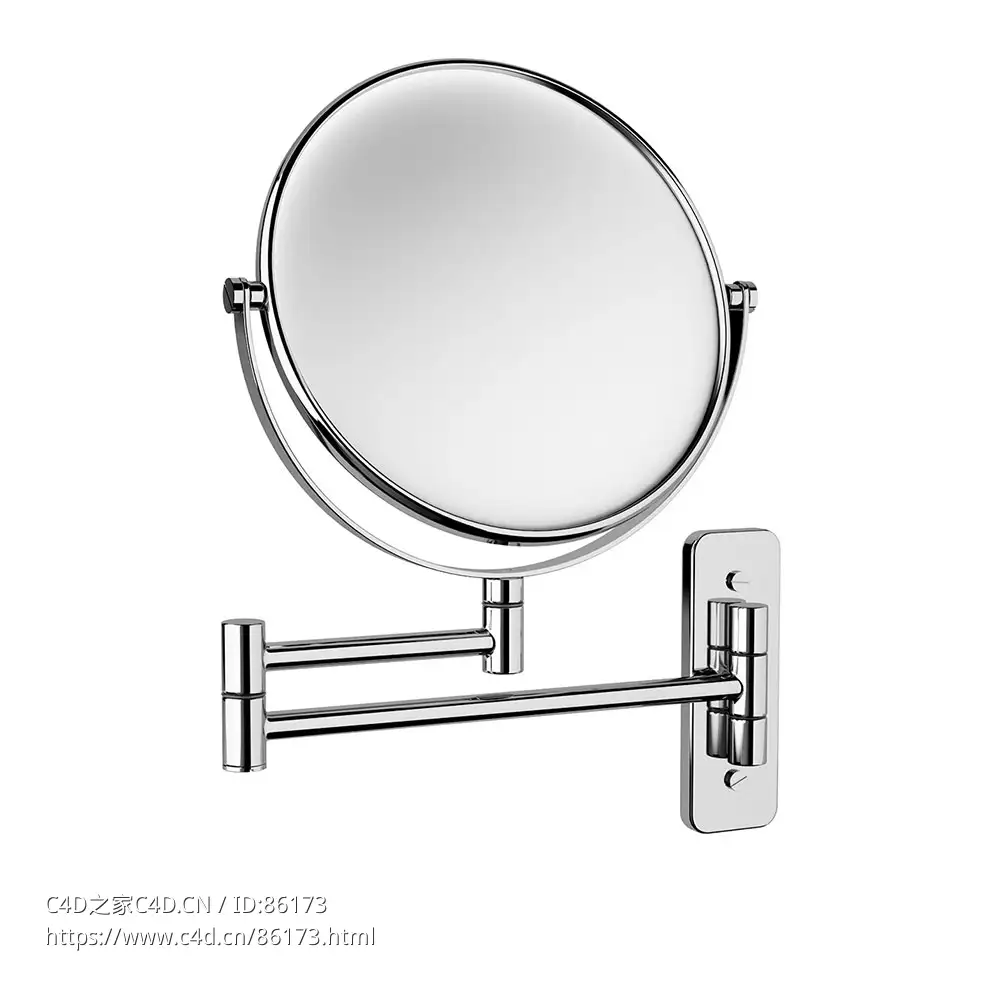 D-Code化妆镜 (浴室镜)3D模型素材下载D-Code Cosmetic Mirror by Duravit - C4D之家 - 0855.jpg