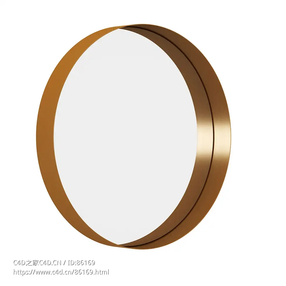塞浦路斯圆镜 (装饰镜)3D模型素材下载Cypris Round Mirror by ClassiCon - C4D之家 - 0851.jpg