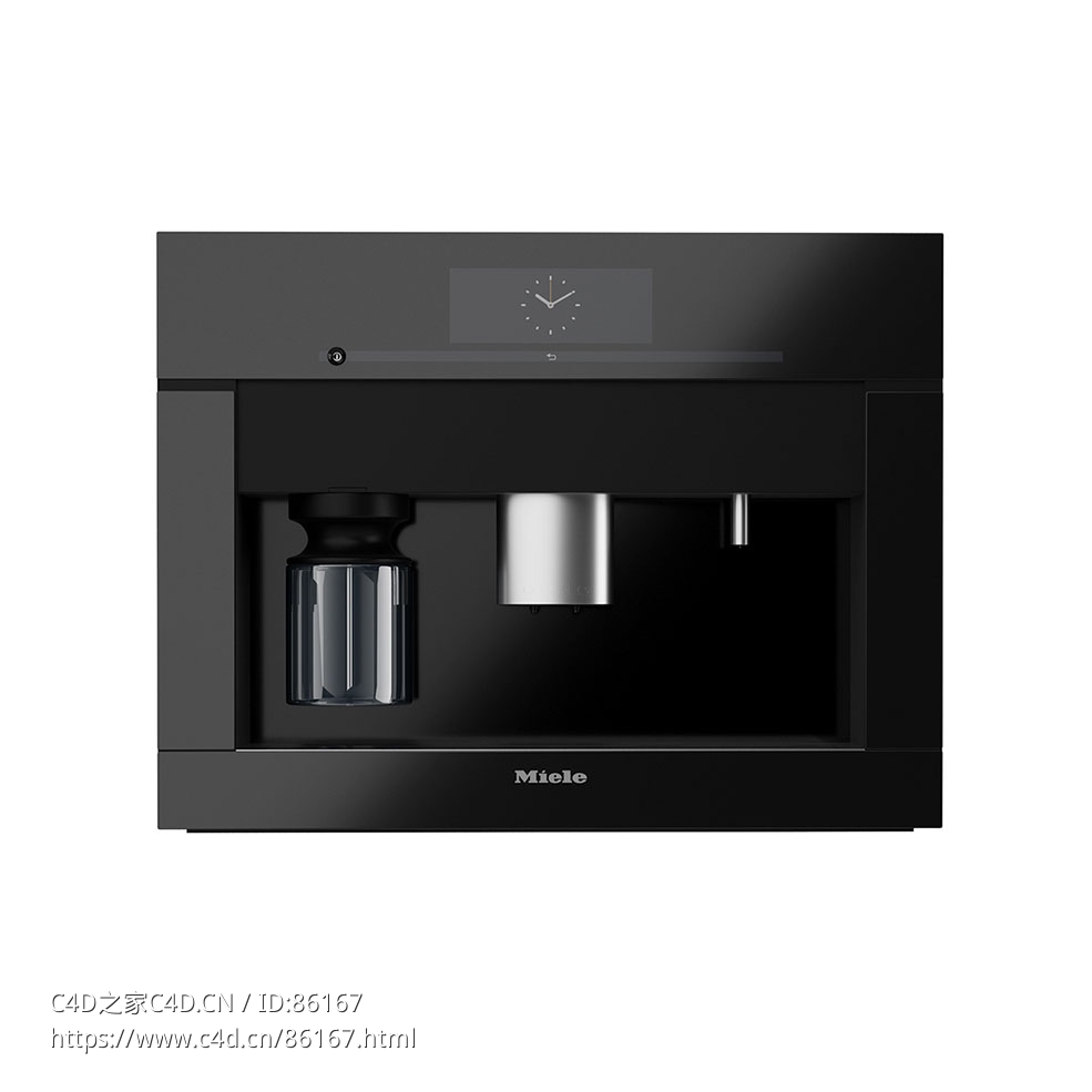 CVA6805咖啡机 (厨房电器)3D模型素材下载CVA 6805 Coffee Machine by Miele