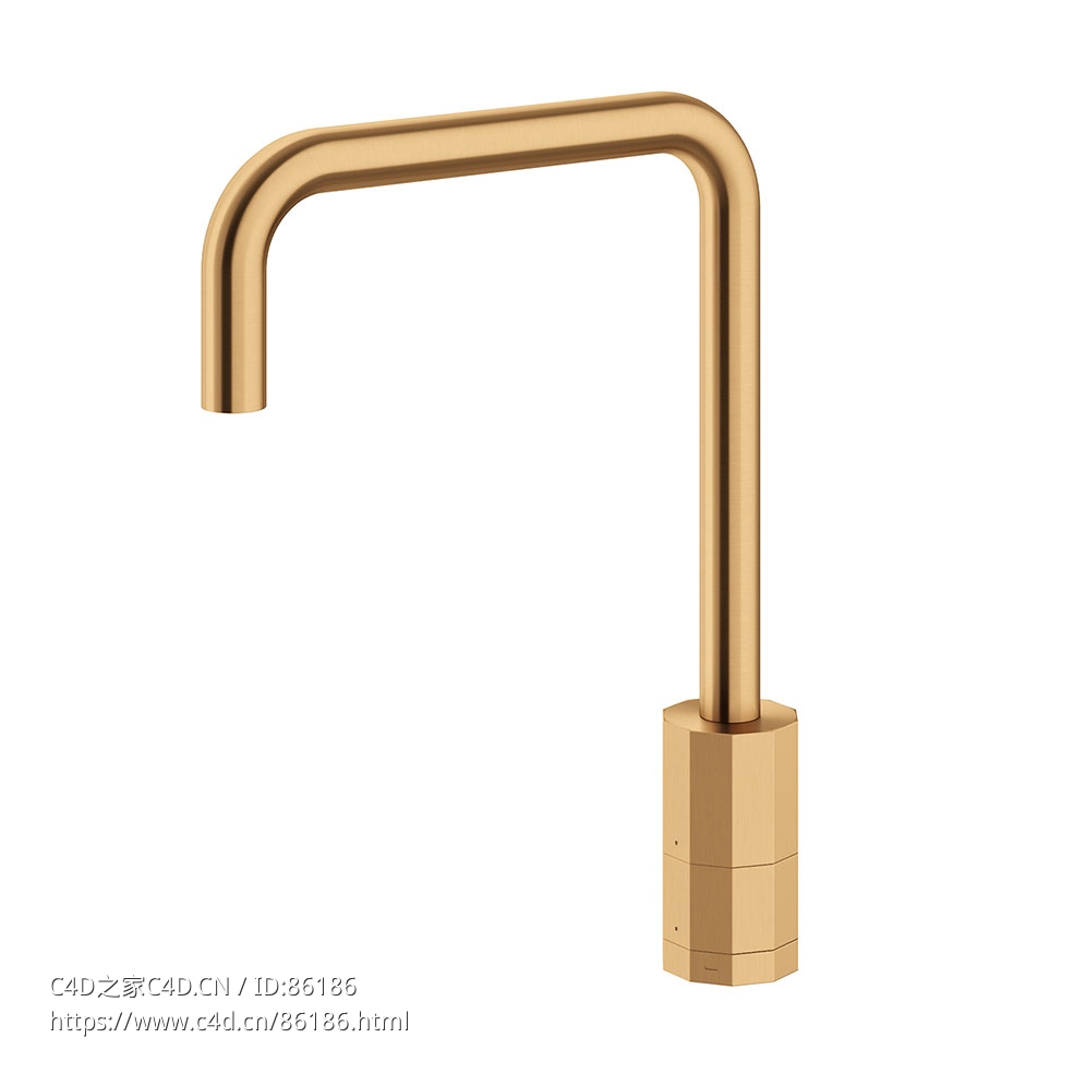 德卡台式水龙头 (水龙头)3D模型素材下载Deca Table Mounted Faucet by Toni Copenhage