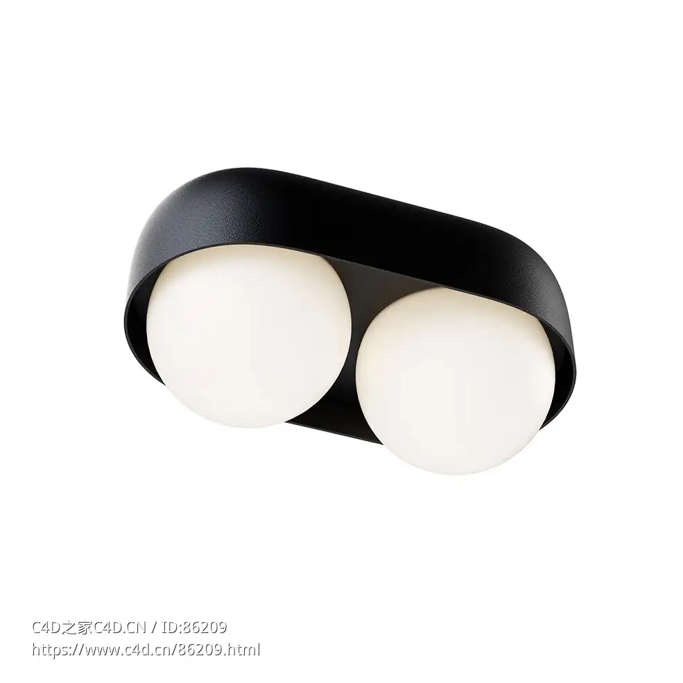 骰子表面S-2灯 (装饰灯具)3D模型素材下载Dice Surface S-2 Light by tossB