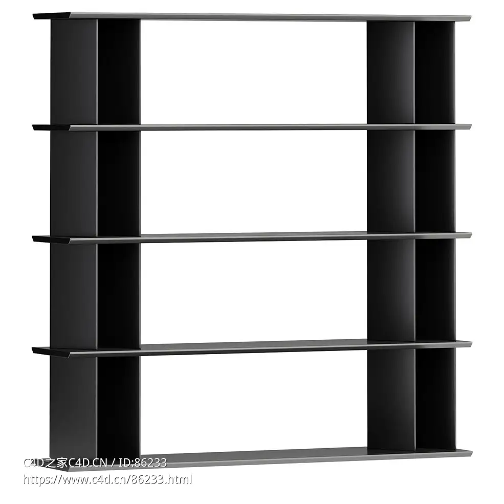 180厘米书架收纳展示架3D模型素材下载Dogma Bookshelves 180 by Bonaldo - C4D之家 - 0915.jpg
