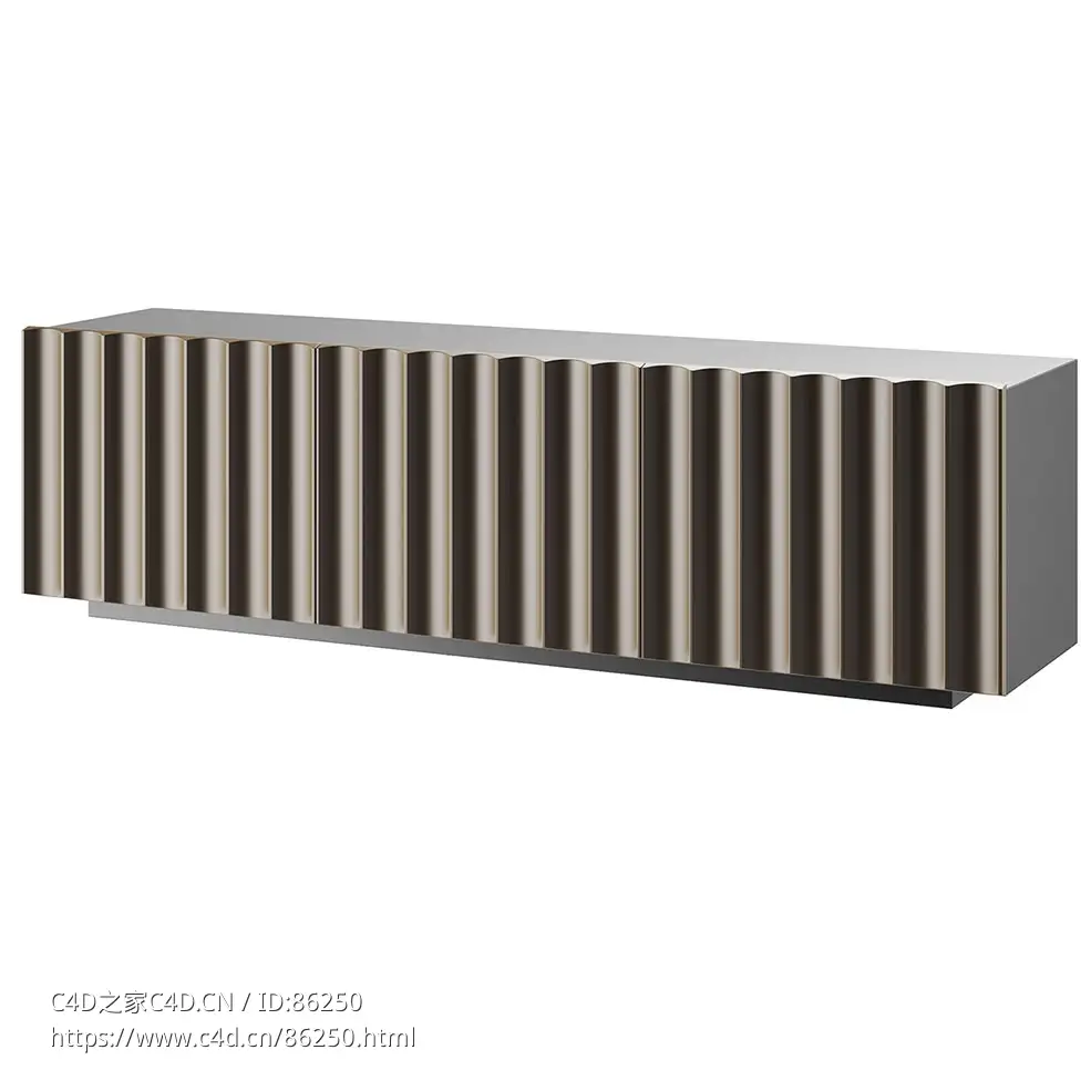 多利安208厘米边柜收纳家具3D模型素材下载Dorian Sideboard 208 by Bonaldo - C4D之家 - 0932.jpg