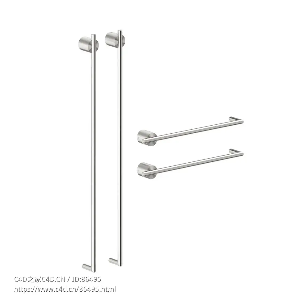 CEA品牌EQB63-65系列电热毛巾架3D模型素材下载Electric Towel Warmer EQB63-65 by Cea