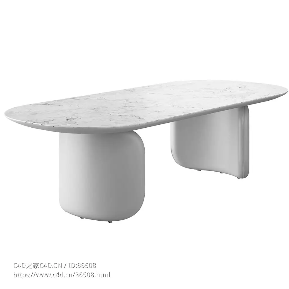 佩德拉利餐桌3D模型素材下载Elinor Table by Pedrali - C4D之家 - 1021.jpg