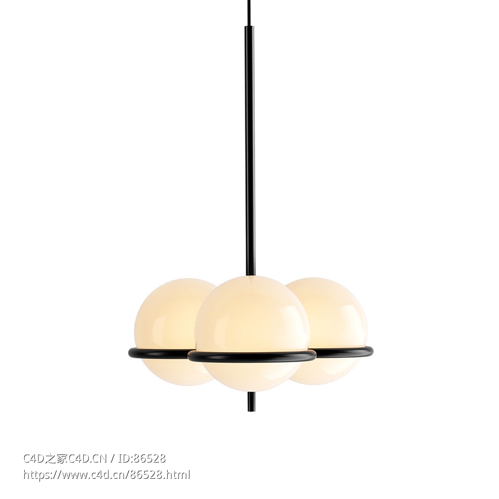 丹麦品牌新时代吊灯3D模型素材下载Era Chandelier by Ferm Living - C4D之家 - 1041.jpg