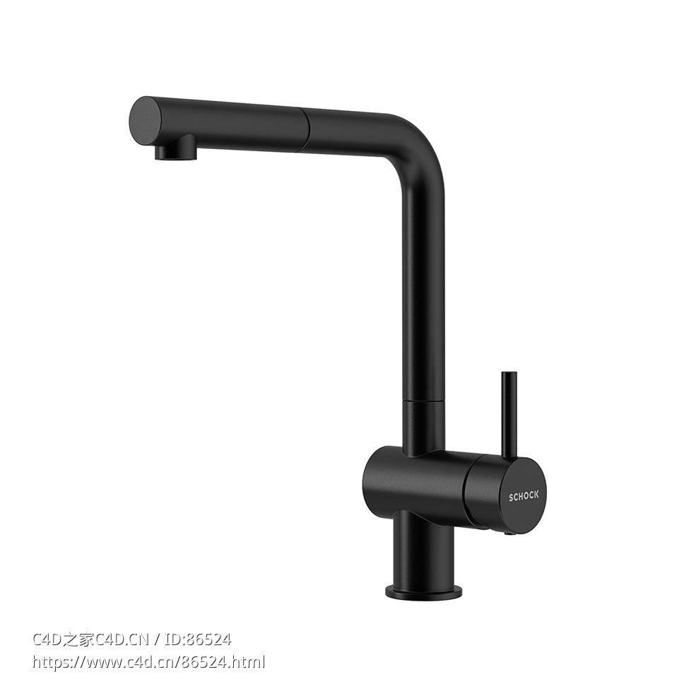 肖克品牌厨房龙头3D模型素材下载Epos LP SA Kitchen Mixer Tap by Schock - C4D之家 - 1037.jpg