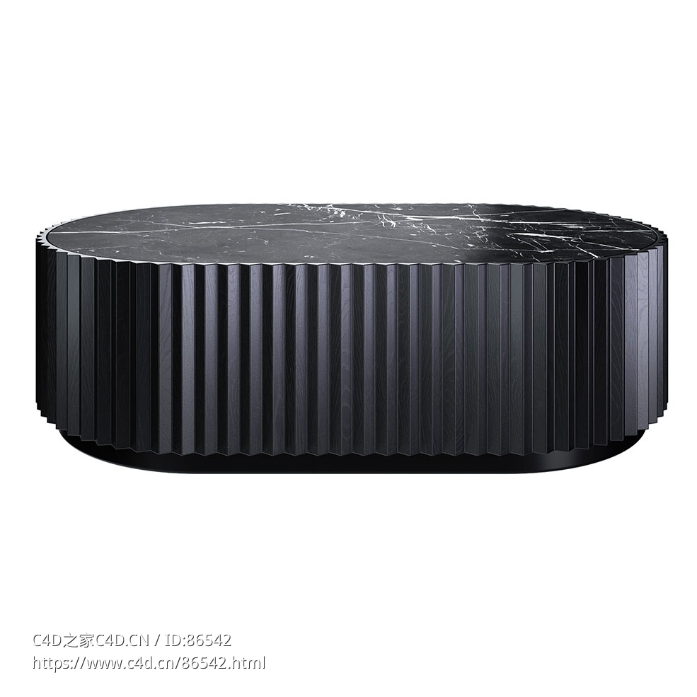 米拉米利永恒系列大型咖啡桌3D模型素材下载Eternel Coffee Table L by Milla & Milli - C4D之家 - 1055.jpg