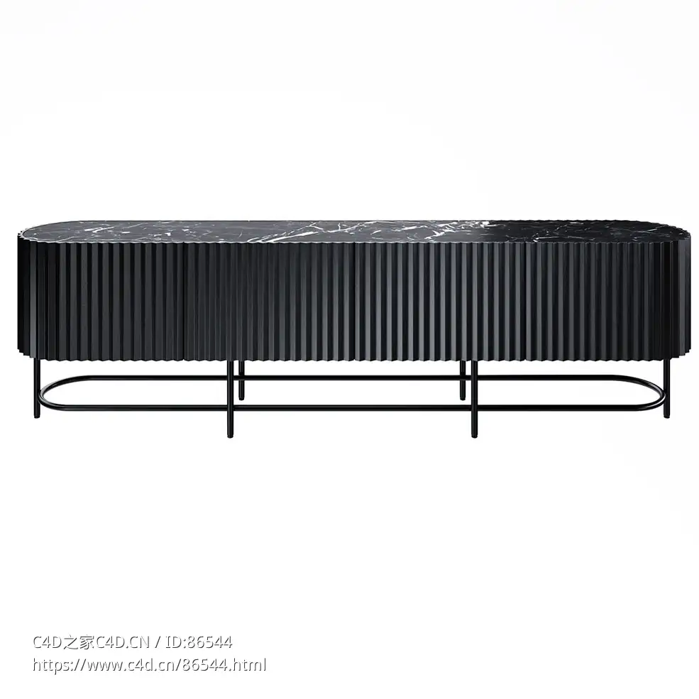 米拉米利永恒系列边柜3D模型素材下载Eternel Sideboard by Milla & Milli - C4D之家 - 1057.jpg