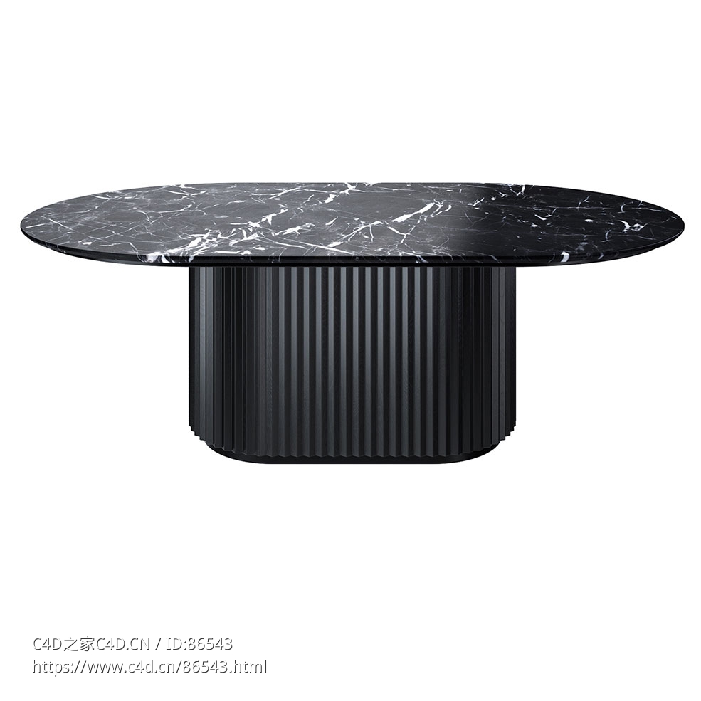 米拉米利永恒系列餐桌3D模型素材下载Eternel Dining Table by Milla & Milli - C4D之家 - 1056.jpg