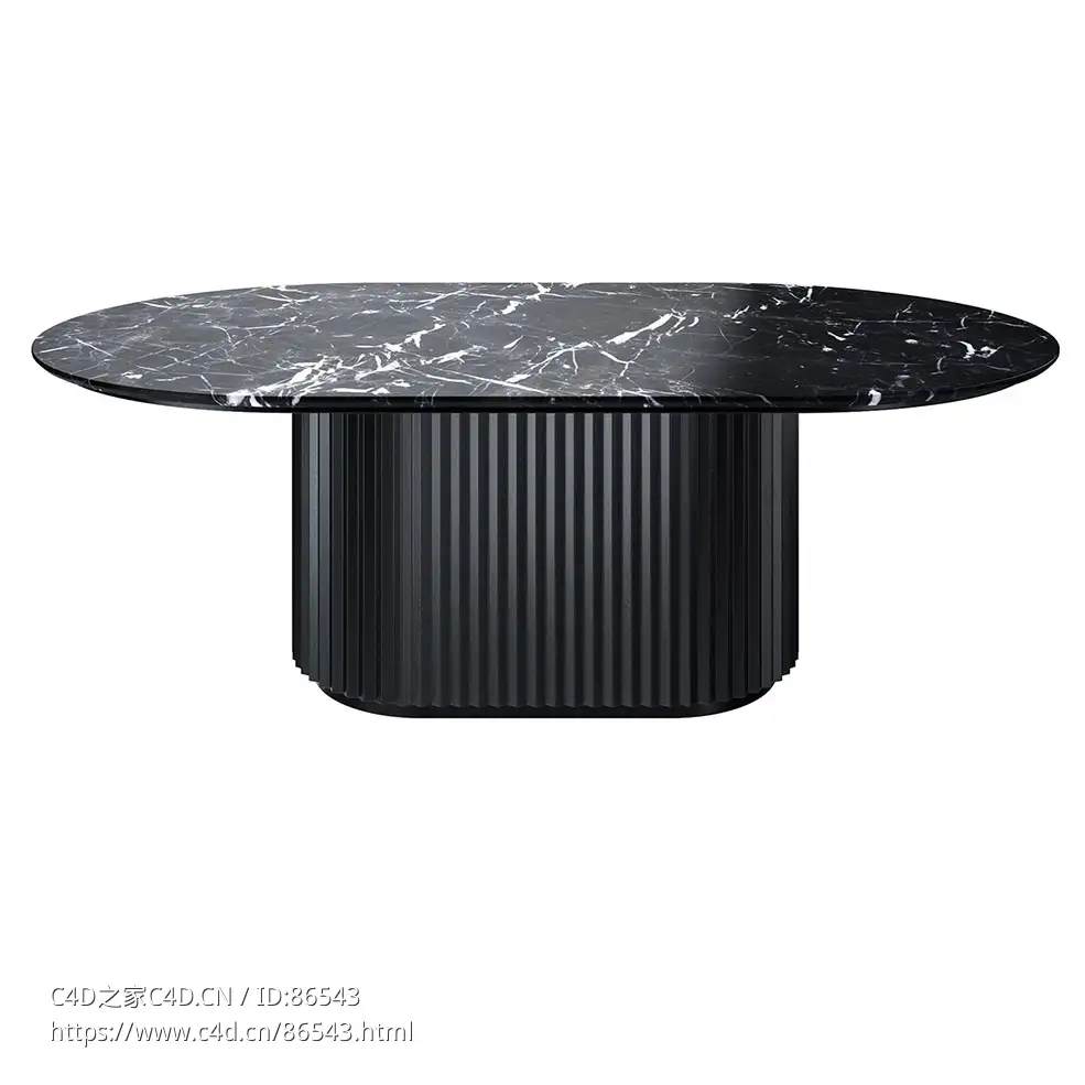 米拉米利永恒系列餐桌3D模型素材下载Eternel Dining Table by Milla & Milli - C4D之家 - 1056.jpg