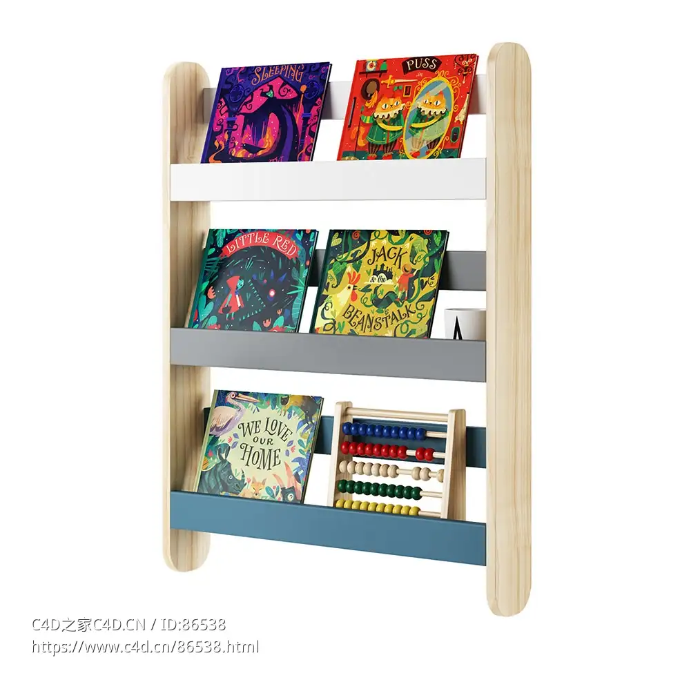火花系列书架3D模型素材下载Essentials Spark Book Shelving by Made - C4D之家 - 1051.jpg
