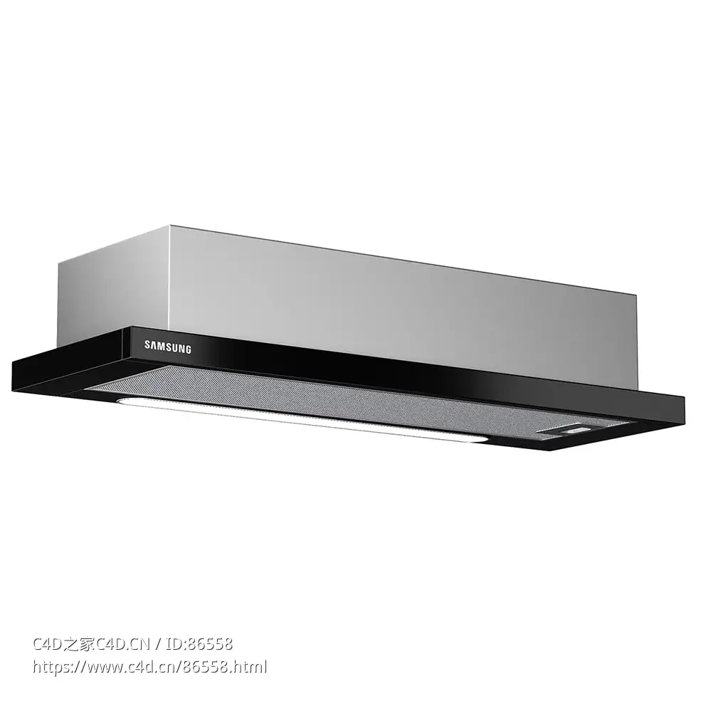 三星NK36M1030IS抽油烟机3D模型素材下载Extractor Hood NK36M1030IS by Samsung