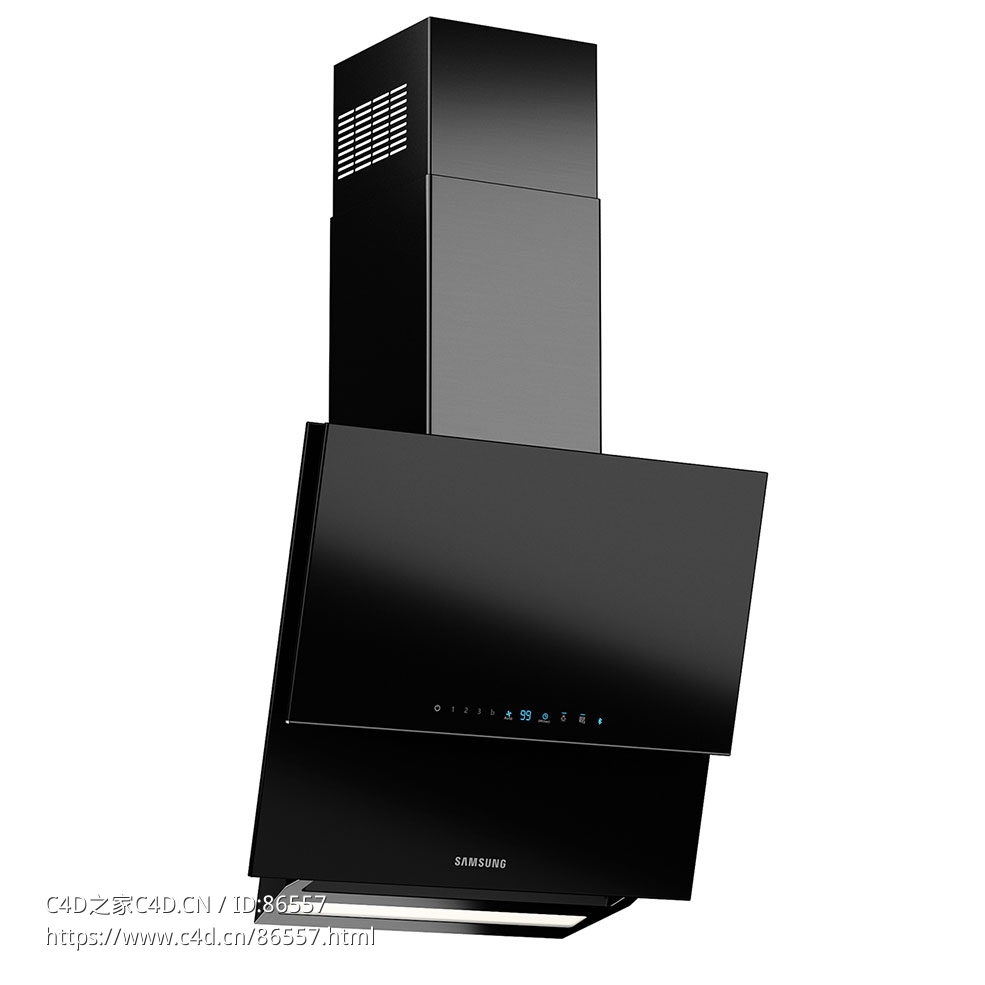三星NK24N9804VB抽油烟机3D模型素材下载Extractor Hood NK24N9804VB by Samsung - C4D之家 - 1070.jpg