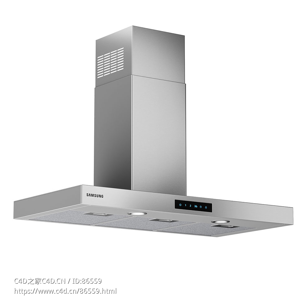 三星NK36M5060SS抽油烟机3D模型素材下载Extractor Hood NK36M5060SS by Samsung - C4D之家 - 1072.jpg