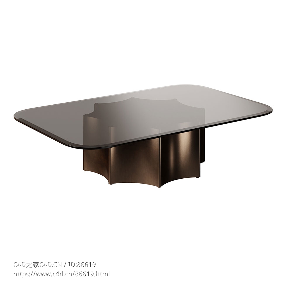 Florio 咖啡桌客厅茶几3D模型素材下载Florio Coffee Table by Cantori - C4D之家 - 1132.jpg