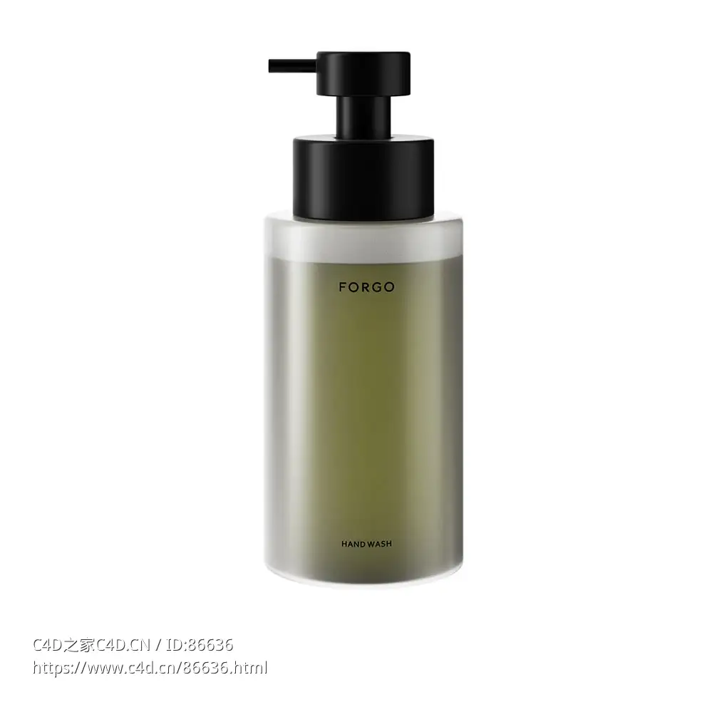 Forgo 洗手液洗护用品3D模型素材下载Forgo Hand Wash by Forgo - C4D之家 - 1149.jpg