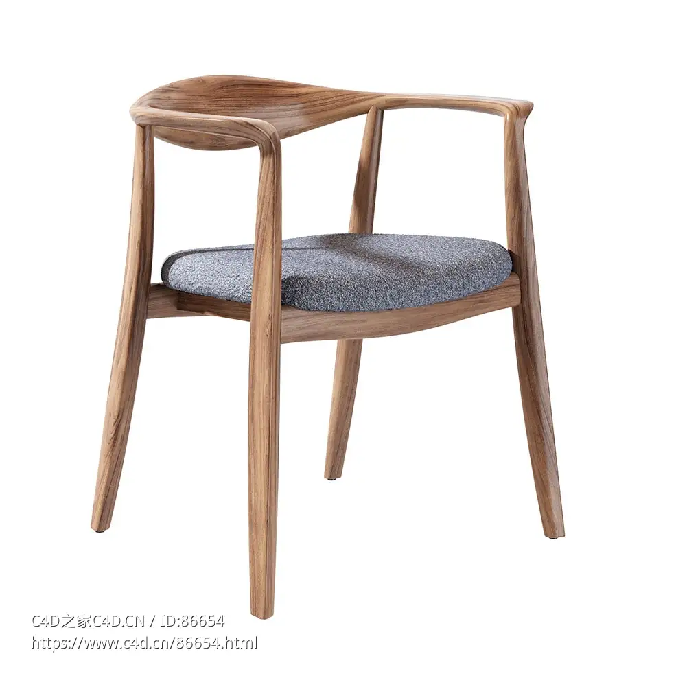 Frida 椅子设计师座椅3D模型素材下载Frida Chair by Porada