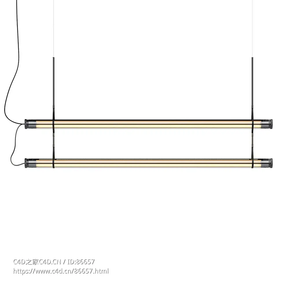 Fris 双头吊灯装饰灯具3D模型素材下载Fris Double Pendant Light by Marset - C4D之家 - 1170.jpg
