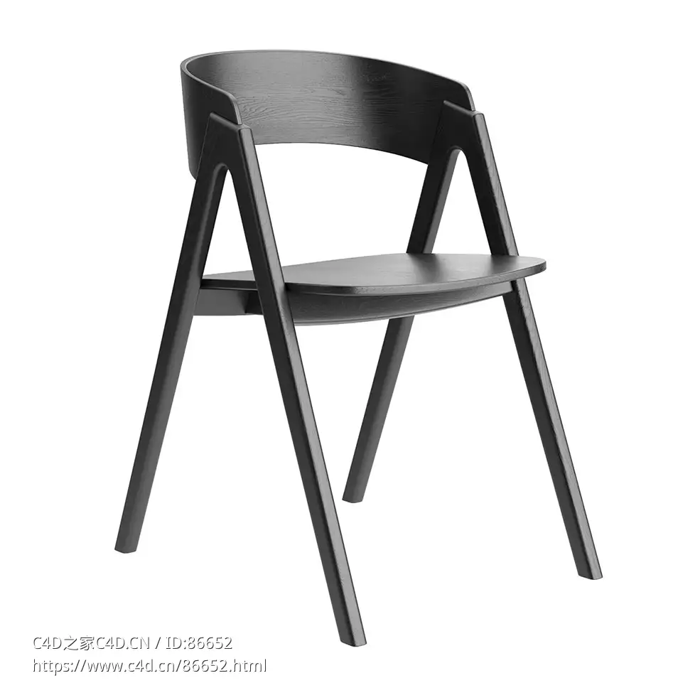 Fresco 座椅办公椅3D模型素材下载Fresco Chair by Nurus